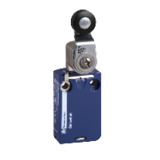 XCMD2115L1 - limit switch XCMD - thermoplastic roller lever - 1NC+1NO - snap - 1 m, Schneider Electric