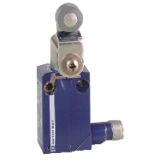 XCMD2116C12 - limit switch XCMD - steel roller lever - 1NC+1NO - snap - M12, Schneider Electric