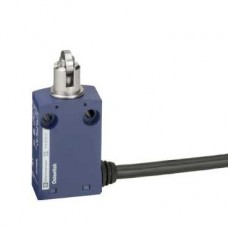 XCMN2103L2 - limit switch XCMN - steel roller plunger - 1NC+1NO - snap - 2 m, Schneider Electric