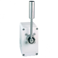 XCRT315 - limit switch XCRT - polyester enclosure stainless steel roller with lever - 2C/O, Schneider Electric
