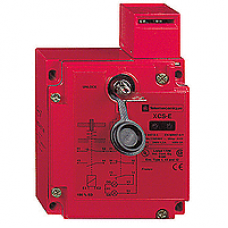 XCSE5542 - metal safety switch XCSE - 1NC+2NO-slow break-2entries tapped M20-220/240V, Schneider Electric