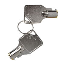 XCSZ25 - keys for interlock forced opening device - for metal switch, Schneider Electric