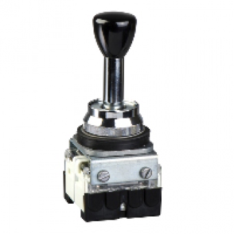 XD2AC221 - complete joystick controller - Ø30 - 2 directions - 1 C/O per direction, Schneider Electric