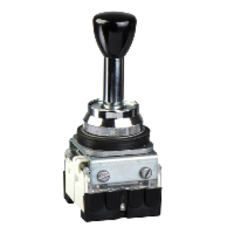 XD2AC231 - complete joystick controller - Ø30 - 2 directions - 1 C/O per direction, Schneider Electric
