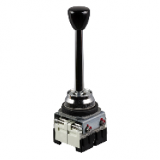 XD2AL201 - complete joystick controller - Ø30 - 2 directions - 1 C/O per direction, Schneider Electric