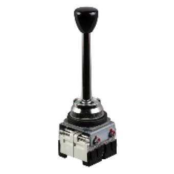 XD2AL201 - complete joystick controller - Ø30 - 2 directions - 1 C/O per direction, Schneider Electric