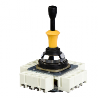 XD2CD1111 - complete joystick controller - Ø30 - 4 directions - 1 C/O per direction, Schneider Electric