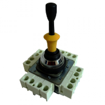 XD2CD3333 - complete joystick controller - Ø30 - 4 directions - 1 C/O per direction, Schneider Electric