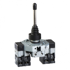XD2GA82417 - joystick controller Ø22 2-directions 2NO per direction, Schneider Electric XD2GA82417 - joystick controller Ø22 2-directions 2NO per direction, Schneider Electric