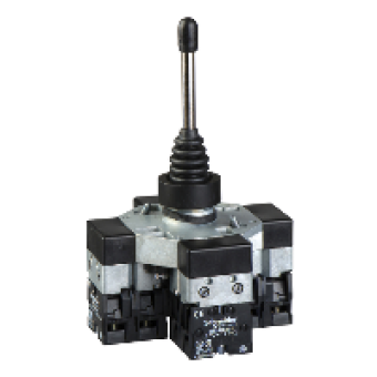 XD2GA84417 - joystick controller Ø22 4-directions 2NO per direction, Schneider Electric