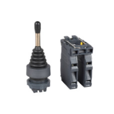 XD5PA24 - joystick controller Ø22 4-direction spring return 1NO per direction, Schneider Electric XD5PA24 - joystick controller Ø22 4-direction spring return 1NO per direction, Schneider Electric