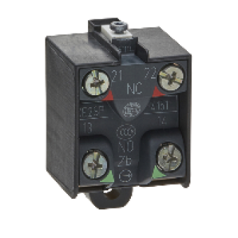 XE2SP4151 - snap action contact block for 1 step or 2 step foot switch - 1 NC + 1 NO, Schneider Electric XE2SP4151 - snap action contact block for 1 step or 2 step foot switch - 1 NC + 1 NO, Schneider Electric