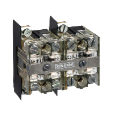 XEND2641 - spring return contact block - 1 OC + 1 NO - front mounting 40 mm centres, Schneider Electric XEND2641 - spring return contact block - 1 OC + 1 NO - front mounting 40 mm centres, Schneider Electric