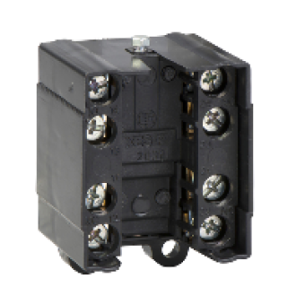 XESP2151L - Limit switch contact block 1 NO + 1NC snap action, Schneider Electric