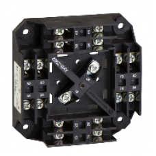 XKBZ996 - contact block - XKB - for use with zero (center) position interlocking handle, Schneider Electric