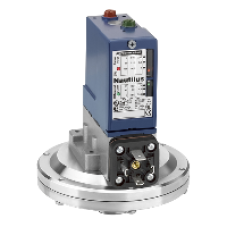 XMLBL35S2C11 - pressure switch XMLB 350 mbar - adjustable scale 2 thresholds - 1 C/O, Schneider Electric
