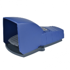 XPEB510 - single foot switch - IP66 - with cover - plastic - blue - 1 NC + 1 NO, Schneider Electric XPEB510 - single foot switch - IP66 - with cover - plastic - blue - 1 NC + 1 NO, Schneider Electric