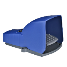 XPEB611 - single foot switch - IP66 - with cover - plastic - blue - 2 NC + 2 NO, Schneider Electric XPEB611 - single foot switch - IP66 - with cover - plastic - blue - 2 NC + 2 NO, Schneider Electric