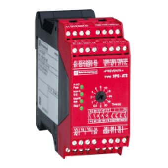 XPSATE3710P - module XPSAT - Emergency stop - 230 V AC, Schneider Electric