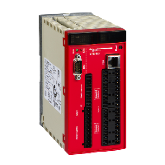 XPSMC32ZC - safety controller XPS-MC - 24 V DC - 32 input - 48 LEDs signalling, Schneider Electric