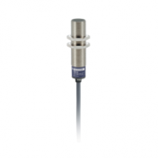 XT118B1NAL2 - capacitive sensor - XT1 - cylindrical M18 - brass - Sn 5mm - cable 2m, Schneider Electric