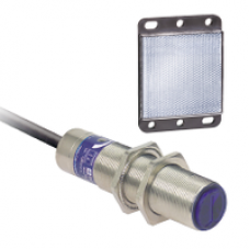 XU9M18MA230 - photo-electric sensor - XU9 - polarised - Sn 2m - 24..240VAC/DC - cable 2m, Schneider Electric