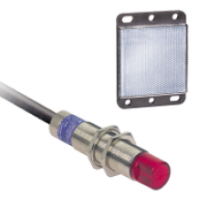 XU9M18MA230W - photo-electric sensor - XU9 - polarised - 90° - Sn 2m - 24..240VAC/DC - cable 2m, Schneider Electric