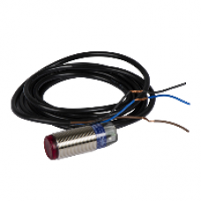 XUB0BKSNL2T - photo-electric sensor - XUB - emitter - 12..24VDC - cable 2m, Schneider Electric