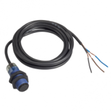 XUB1ANANL2 - photo-electric sensor - XUB - reflex - Sn 4m - 12..24VDC - cable 2m, Schneider Electric