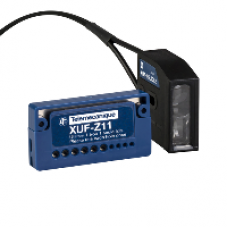 XUFN02801 - fiber optic light guide for amplifier - plastic - 2 m - sensing range 30 mm, Schneider Electric