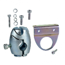 XUZM2003 - accessory for sensor - 3D fixing kit - ball-joint mounted fixing bracket - XUM, Schneider Electric