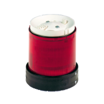 XVBC2G4 - Ø 70 mm illuminated unit - steady - red - IP65 - 120 V, Schneider Electric