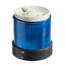 XVBC2G6 - Ø 70 mm illuminated unit - steady - blue - IP65 - 120 V, Schneider Electric