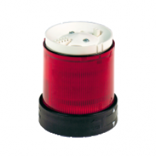 XVBC5G4 - Ø 70 mm illuminated unit - flashing - red - IP65 - 120 V, Schneider Electric