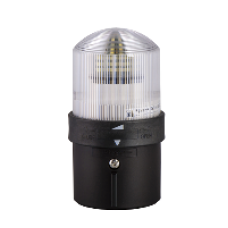 XVBL0B7 - Ø 70 mm tower light - steady - clear - IP65 - 24 V, Schneider Electric