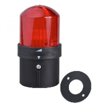 XVBL0G4 - BEACON WITH 120V INTERGRATED LED RED, Schneider Electric