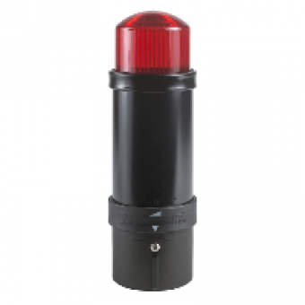 XVBL8M4 - Ø 70 mm tower light - flashing - red - IP65 - 230 V, Schneider Electric