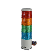 XVC6B45SK - 60mm Tower ROGB Base Mount Buzzer Flash, Schneider Electric