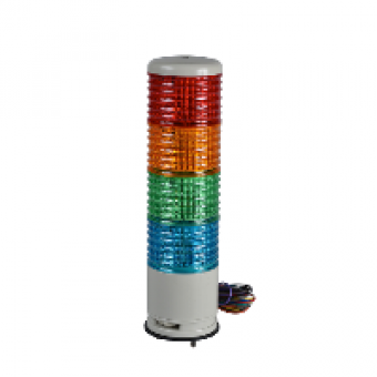 XVC6B45SK - 60mm Tower ROGB Base Mount Buzzer Flash, Schneider Electric
