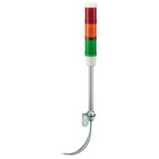 XVMB2R6AGSSB - indicator bank with buzzer + 3 illuminated units - Ø45mm - 24VAC/DC , Schneider Electric