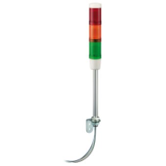 XVMB2RAGSSB - indicator bank with buzzer + 3 illuminated units - Ø45mm - 24VAC/DC , Schneider Electric