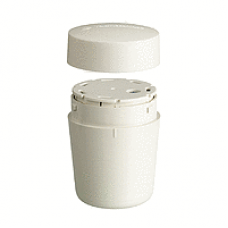 XVMC21 - base unit with cover XVM - Ø 45 mm - white - screw terminals - IP40, Schneider Electric