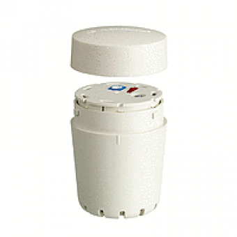 XVMC29B - base with integrated buzzer - white - 24 V - Ø 45, Schneider Electric