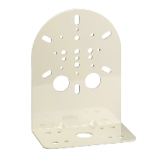 XVR012L - metal fixing bracket for mounting on horizontal support, Schneider Electric