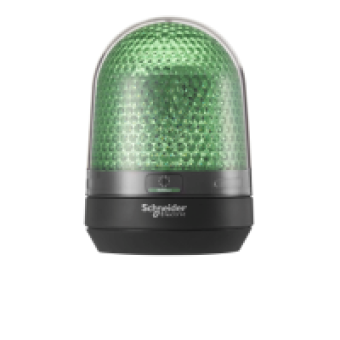 XVR3B03 - Beacon No buzzer DC 12~24V Green, Schneider Electric