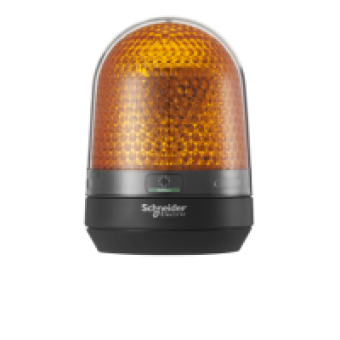 XVR3B05 - Beacon No buzzer DC 12~24V Orange, Schneider Electric