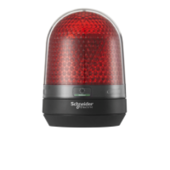 XVR3M04 - Beacon No buzzer AC 100~230V Red, Schneider Electric