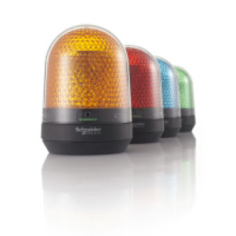 XVR3M05S - Beacon Buzzer AC 100~230V Orange, Schneider Electric