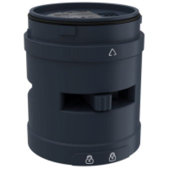 XVUC9S - Ø 60 mm - XVU Buzzer unit - IP54 - 24 V AC/DC Black, Schneider Electric