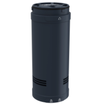 XVUC9V - Ø 60 mm - XVU Sound unit - IP54 - 24 V AC/DC Black, Schneider Electric